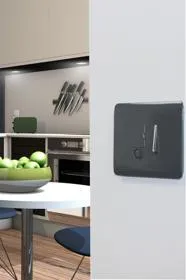 Charcoal Wiring Accessories Trendi Decorative Screwless